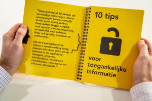 Maak open! Gids met tips voor toegankelijk tekst en beeld