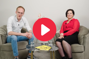 fragment uit video Wetgeving: WCAG-richtlijnen. Marian Oosting en Emiel van Koot in gesprek.